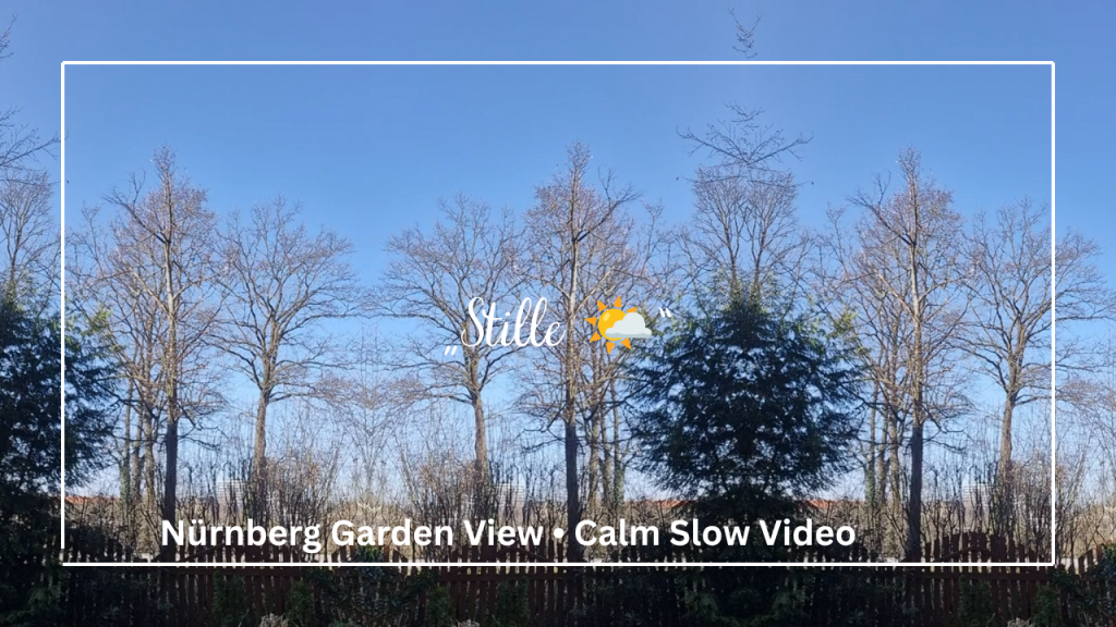 nürnberg garden view • calm slow video (7)